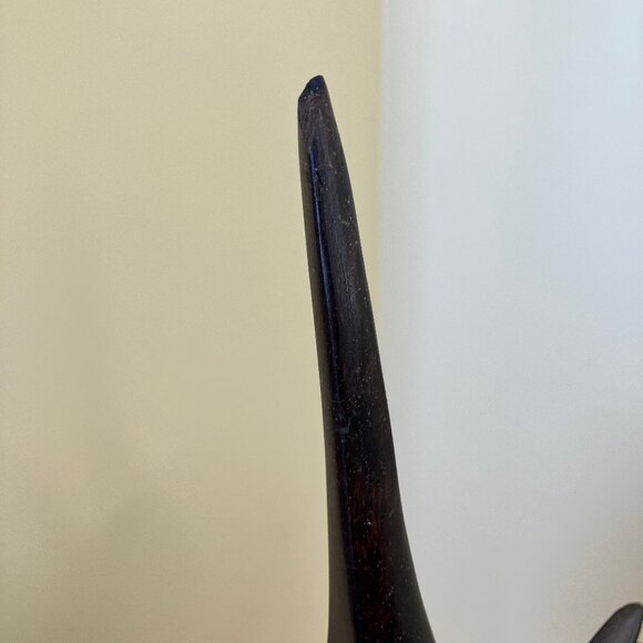 Iron Wood Swordfish Sailfish Carved Wooden Figurine Ironwood 15.5" Large Fish - Picture 4 of 9